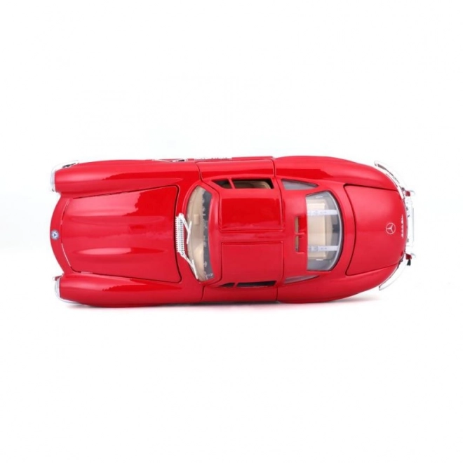 Modellino di Auto Mercedes-Benz 300SL Rosso in Scala 1:24