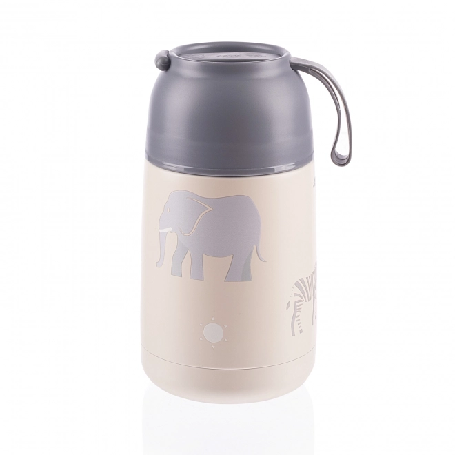 Termos per alimenti con impugnatura in silicone 620 ml Safari