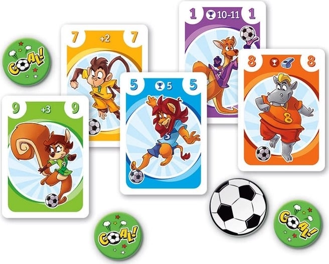 Gioco di carte CLEMENTONI Zoo Calcio