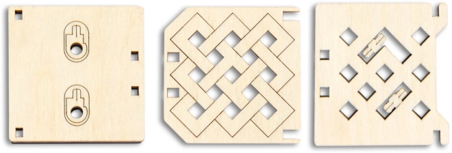 Puzzle 3D legno serpente