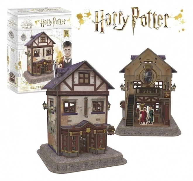 Puzzle 3D Harry Potter Prvotřídní Potřeby per Quidditch Cubicfun