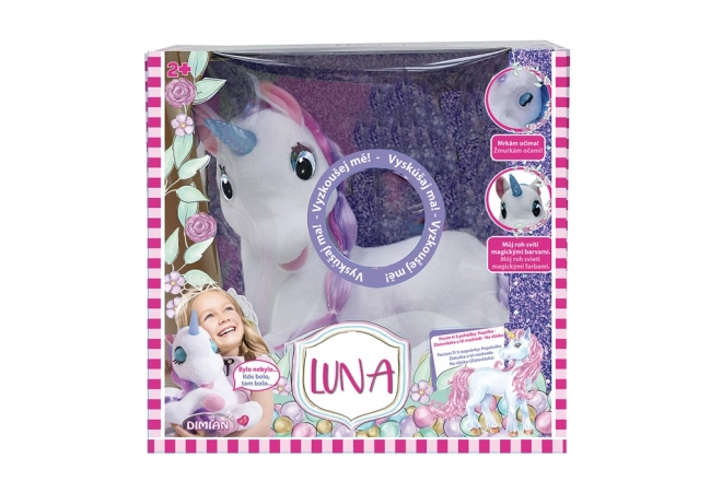 Unicorno Magico Luna Racconta Favole