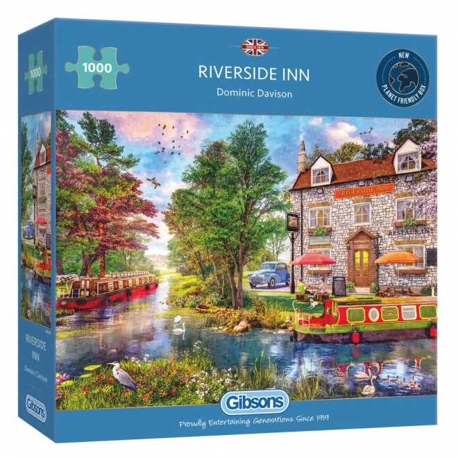 Puzzle Gibsons Hotel Riverside Inn 1000 pezzi