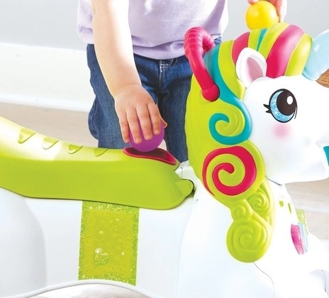 Cavalcabile e girello 3 in 1 Unicorno