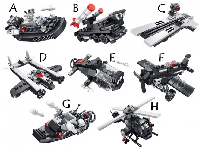 Set Costruzioni Militari 3 in 1 Elicottero