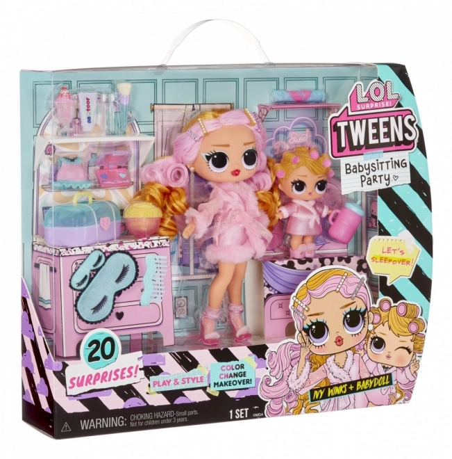 L.O.L. Surprise Tweens Baby Sitters Ivy Winks e Babydoll