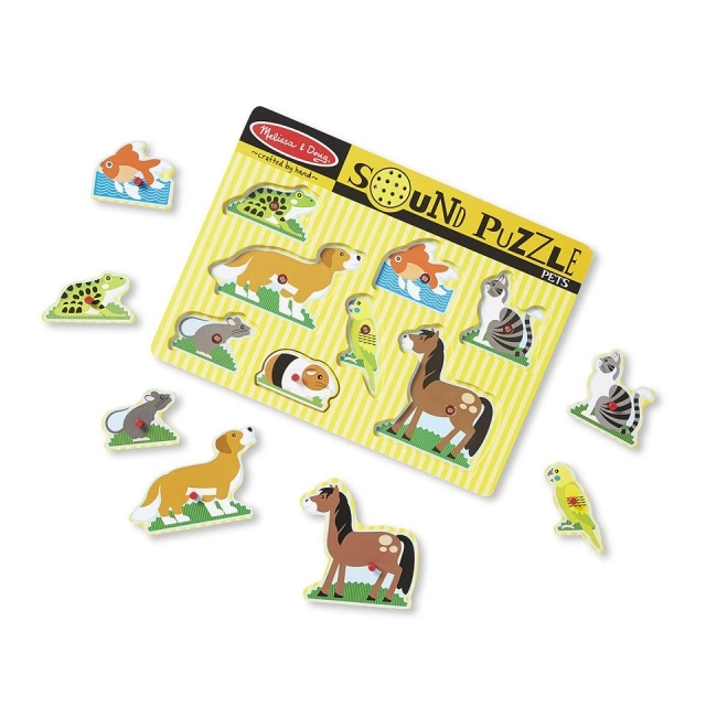 Puzzle sonori - Animali domestici