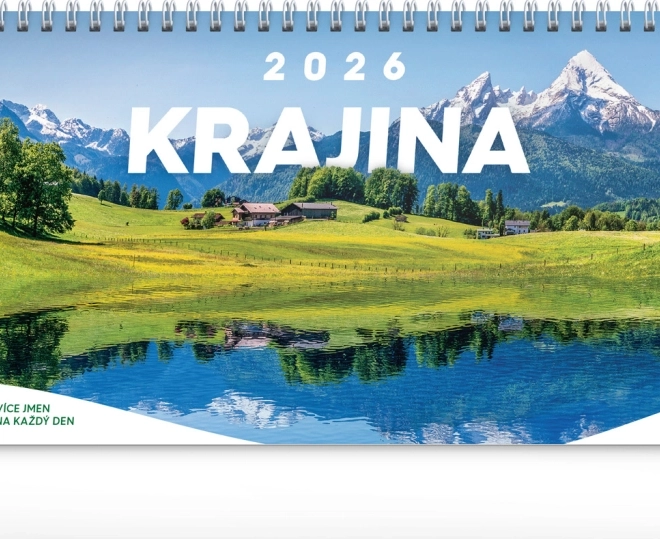 Calendario da tavolo Paesaggio 2026
