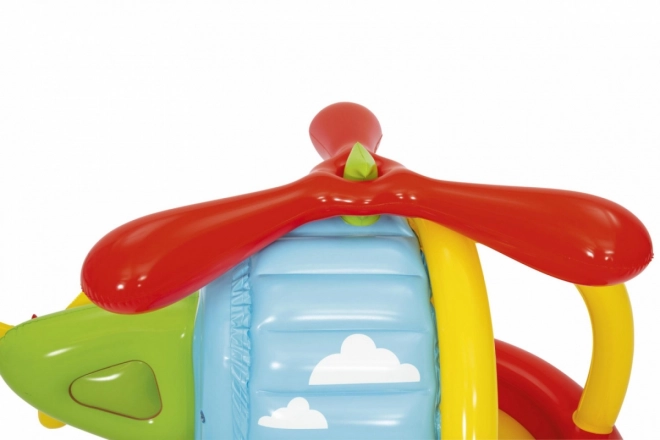 Piscina gonfiabile con elicottero e palline Fisher-Price