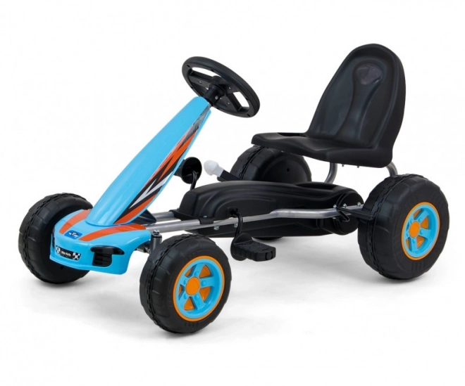 Gokart a pedali Viper Blu