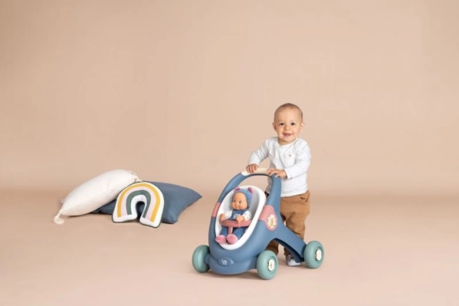 Chodítko per bambina 3 in 1 con bambola