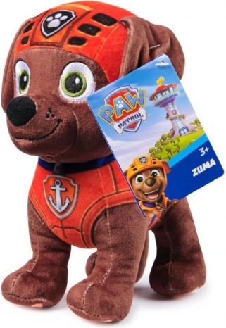 Zuma di Paw Patrol in peluche 18 cm
