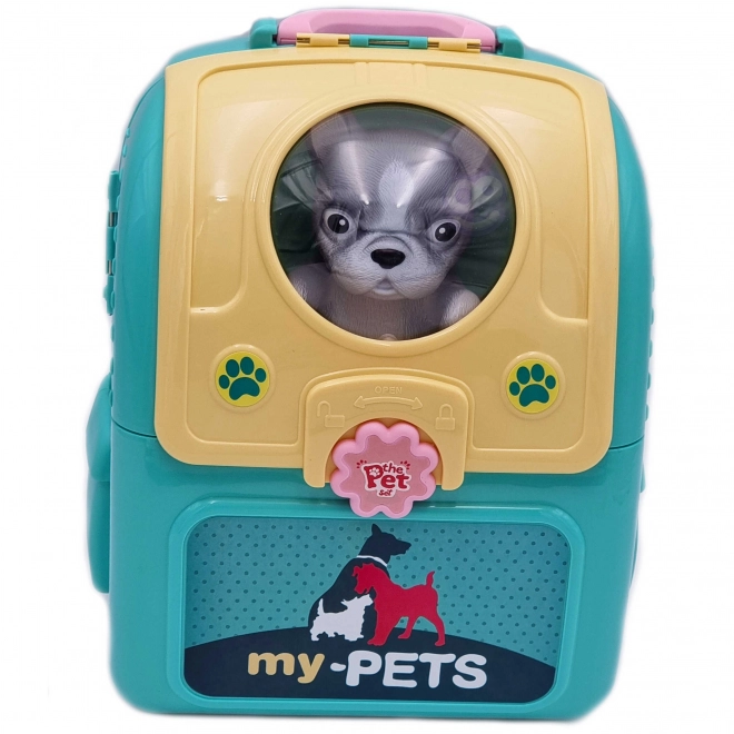 Zaino Trasportabile Salone di Bellezza per Cani WOOPIE 2 in 1