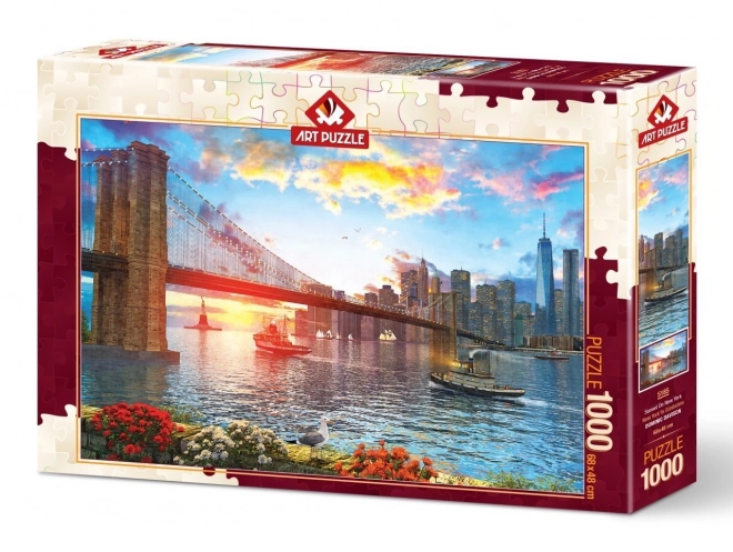 Puzzle Tramonto a New York 1000 pezzi