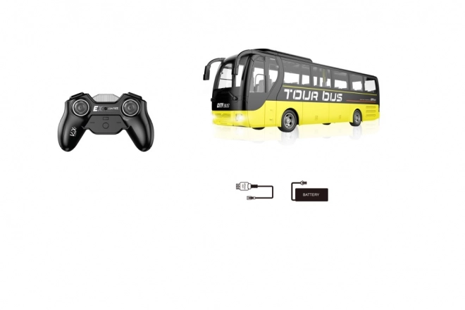 Autobus RC blu a controllo remoto