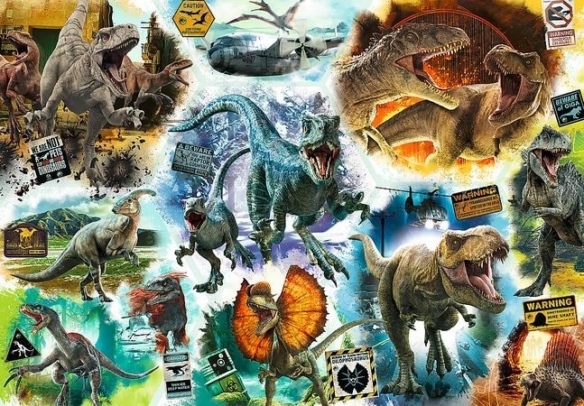 Puzzle Jurassic World: Il Dominio 1000 Pezzi