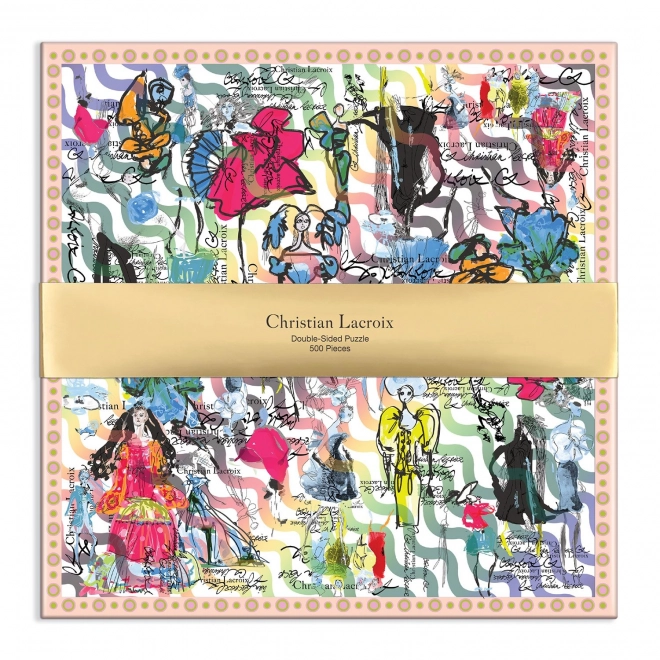 Puzzle doppio retro 500 pezzi Ipanema Girls by Christian Lacroix