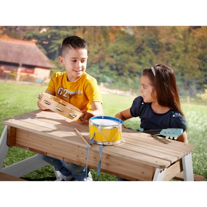 Tavolo da picnic per bambini con ombrellone AXI