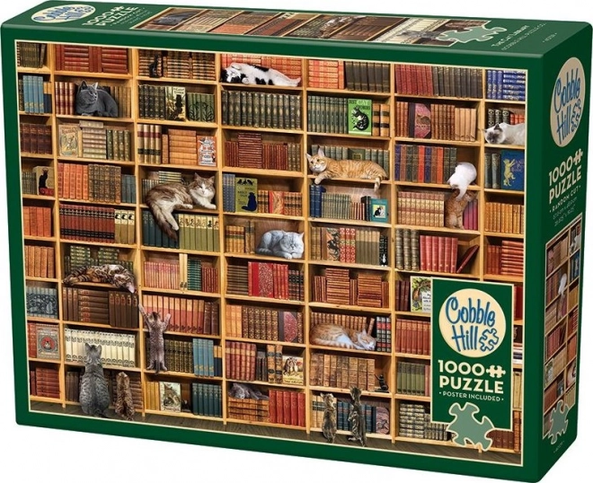 Puzzle Libreria Di Gatti Cobble Hill 1000 Pezzi