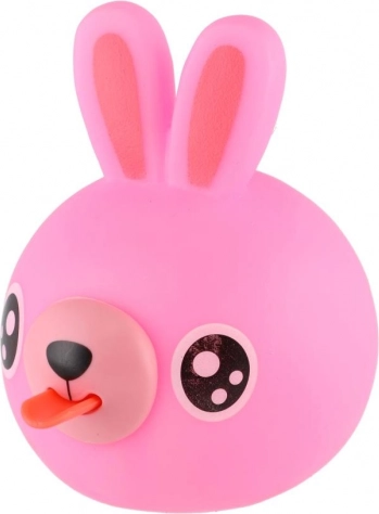 Animale di gomma fischiante con lingua 6 cm