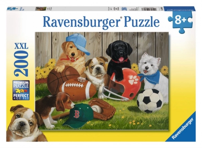 Puzzle 200 pezzi Let's Play Ball di Ravensburger