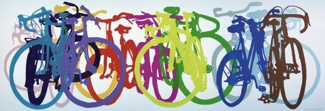 Puzzle Panorama Bike Art 1000 Pezzi