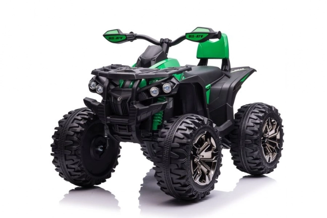 Quad elettrico verde per bambini