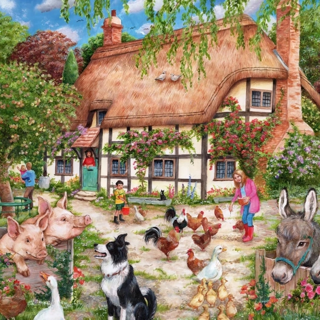 Puzzle Ravensburger Casa di campagna 1000 pezzi
