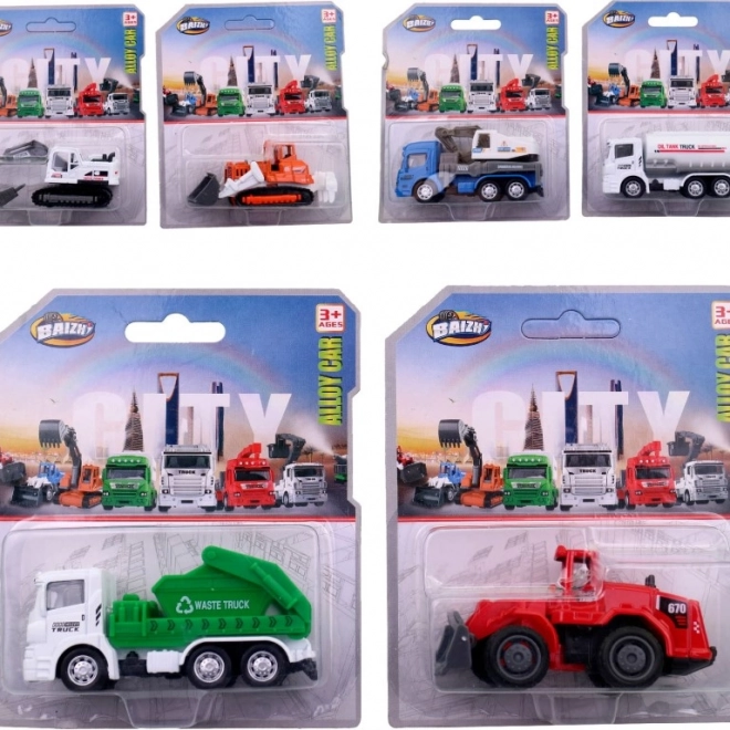 Set di auto da costruzione - 6 tipi