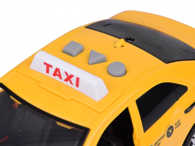 Auto taxi con suoni e luci