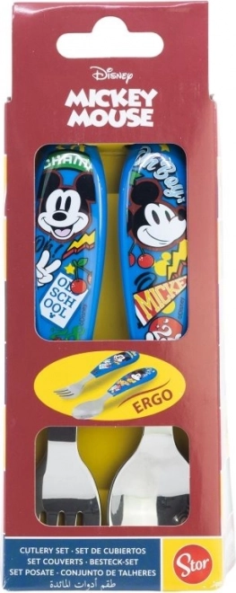 Posate per bambini Mickey Mouse