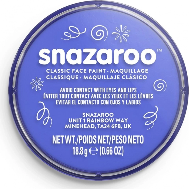 Colore per il viso cielo blu Snazaroo 18ml