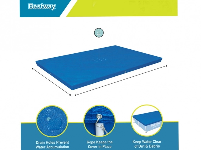 Copertura protettiva per piscina Bestway 224 x 154 cm