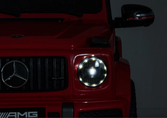 Auto per bambini a batteria Mercedes G63 rosso