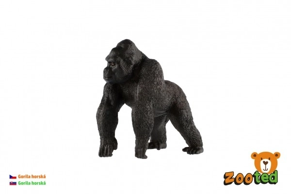 Gorilla di montagna in plastica 11cm