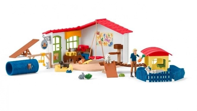 Set di figure Hotel Per Animali