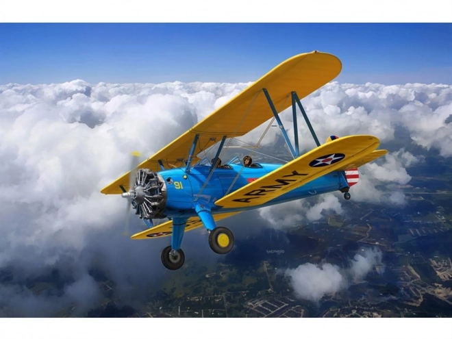 Modello in plastica Stearman PT-17 Kaydet