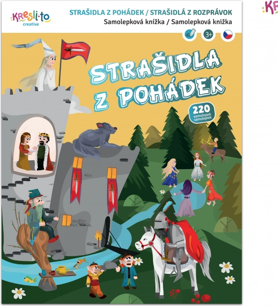 Mostri delle fiabe – libro di adesivi