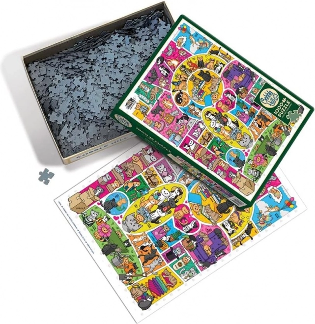 Puzzle Doodlecats 1000 pezzi