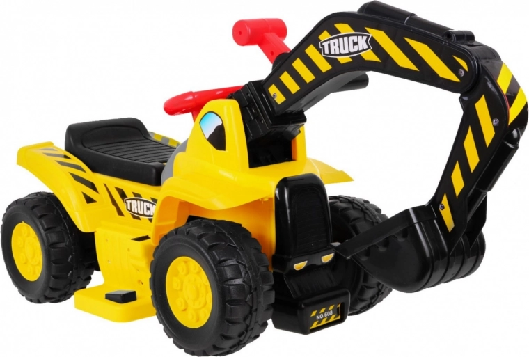 Benna mobile come su un vero escavatore