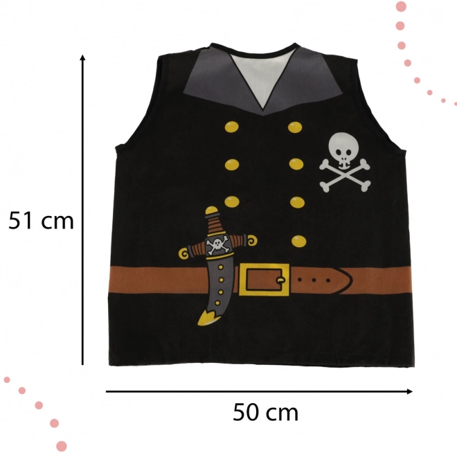 Costume Carnevale Pirata 3-8 Anni