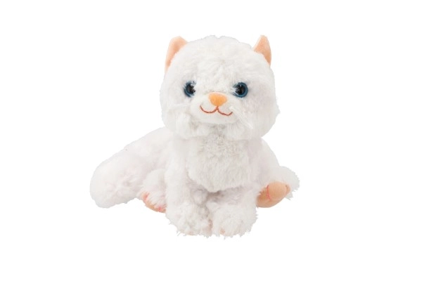 Gatto peluche seduto con suono