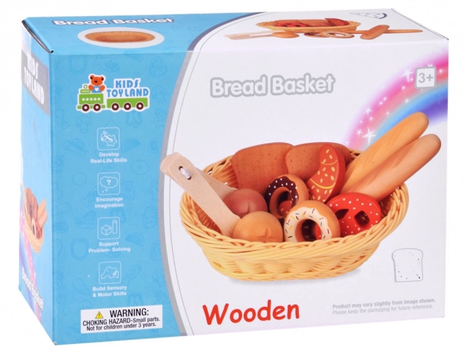 Set di prodotti da forno in legno per bambini