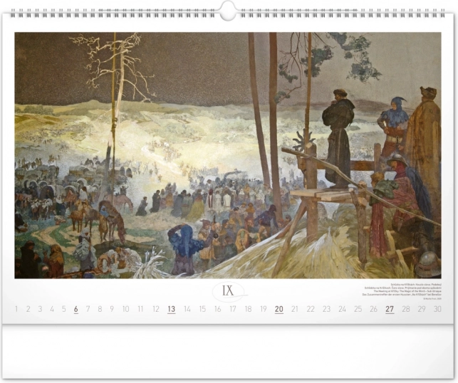 Calendario da Parete Epopea Slava 2026