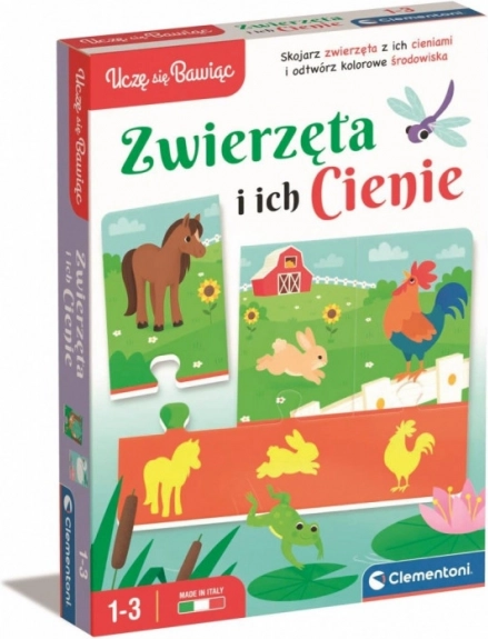 Puzzle Animali e le loro ombre
