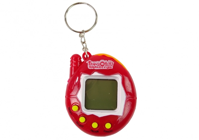 Tamagotchi rosso in guscio uovo gioco elettronico