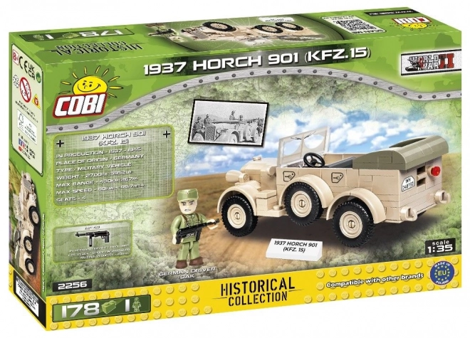 Auto da guerra Horch 901 a blocchi COBI