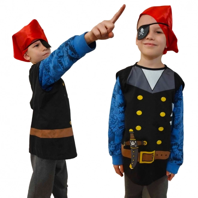 Costume Carnevale Pirata 3-8 Anni