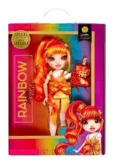 Rainbow High Junior High Bambola Editione Speciale - Laurel De'Vious (Arancione)