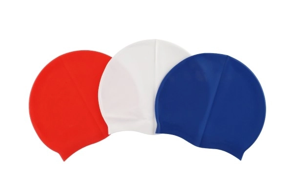 Cuffia da nuoto per bambini in silicone 3 colori